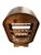 Rustic Freestanding Mexican Barrel-Style Wooden Wine Rack and Glass Holder, 1980 For Sale - Image 4 of 13