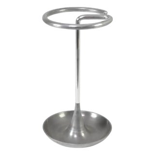 Chrome Umbrella Stand, Usa, Circa 1960 For Sale