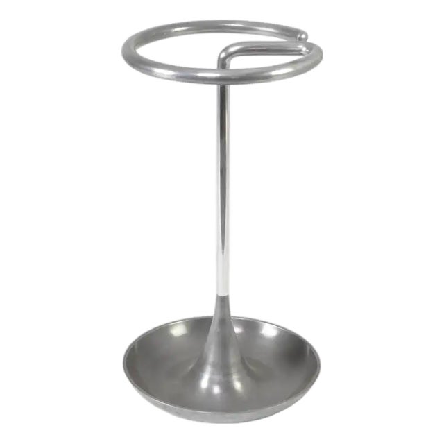 Chrome Umbrella Stand, Usa, Circa 1960 For Sale