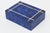 This mid century modern Lapis Lazuli 2 part box has silver inlay inserts with a quartz interior and bottom. It is from the...