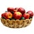 A dramatic, large-scale Italian glazed ceramic apple basket centerpiece. Made in Italy for Nordstrom, this impressive...