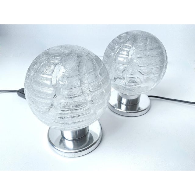 Vintage Space Age Table Lamps from Doria, 1970s, Set of 2 For Sale - Image 10 of 17