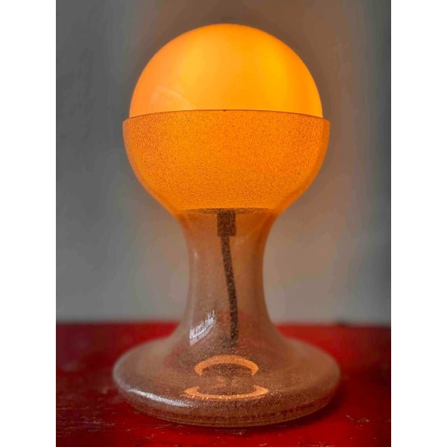 AVMazzega Mid-Century Modern LT215 Table Lamp by Carlo Nason for Mazzega, Italy, 1970 For Sale - Image 4 of 13