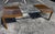 Mid Century Mastercraft Burl Dining Table W 2 Leaves For Sale In Tampa - Image 6 of 11