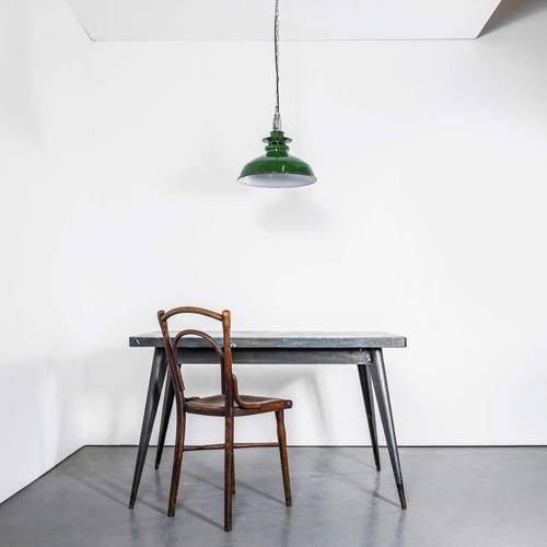 Enamelled Pendant Lamp from Thorlux, 1950s For Sale - Image 3 of 11