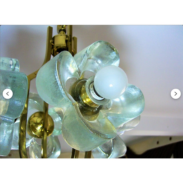 Brass Pendant Light by Simon & Schelle, 1960s For Sale - Image 4 of 9