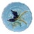 Majolica Saint Amand Bird Plate, Circa 1890 For Sale