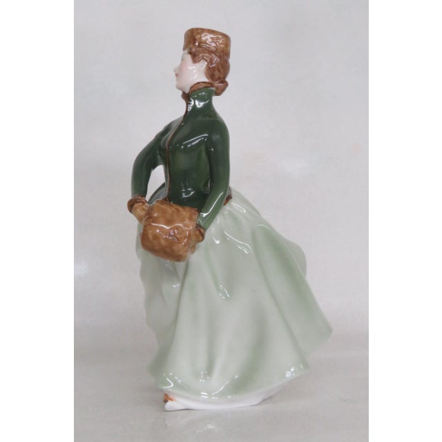 English Royal Doulton Hn2318 Grace English Bone China Porcelain Figurine For Sale - Image 3 of 12