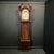 Wood Georgian Mahogany Cased Rolling Moon Clock, 1800 For Sale - Image 7 of 7