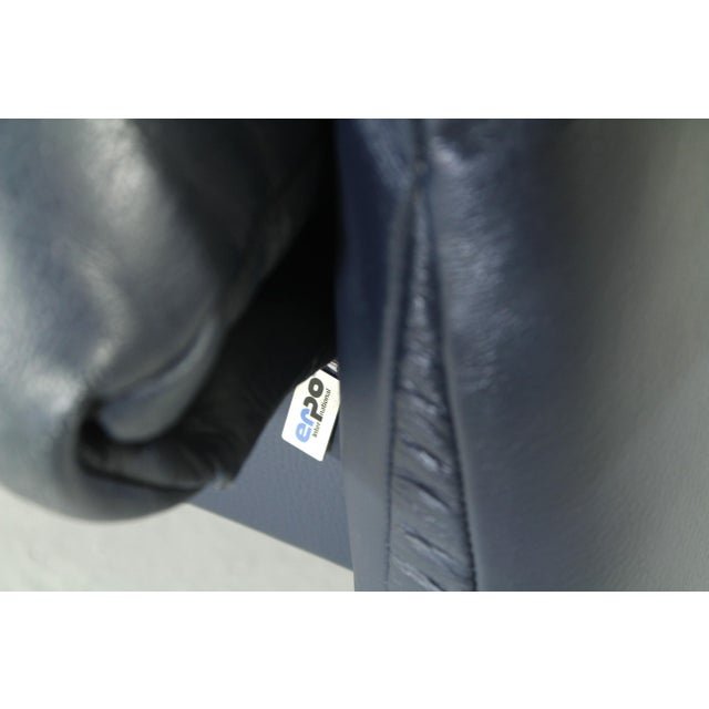 Three-Seater Leather Sofa from Erpo Int., 2000s For Sale - Image 16 of 18