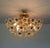 1980s 1980s Flush Mount Vintage Star Crystals Chandelier Lighting For Sale - Image 5 of 12
