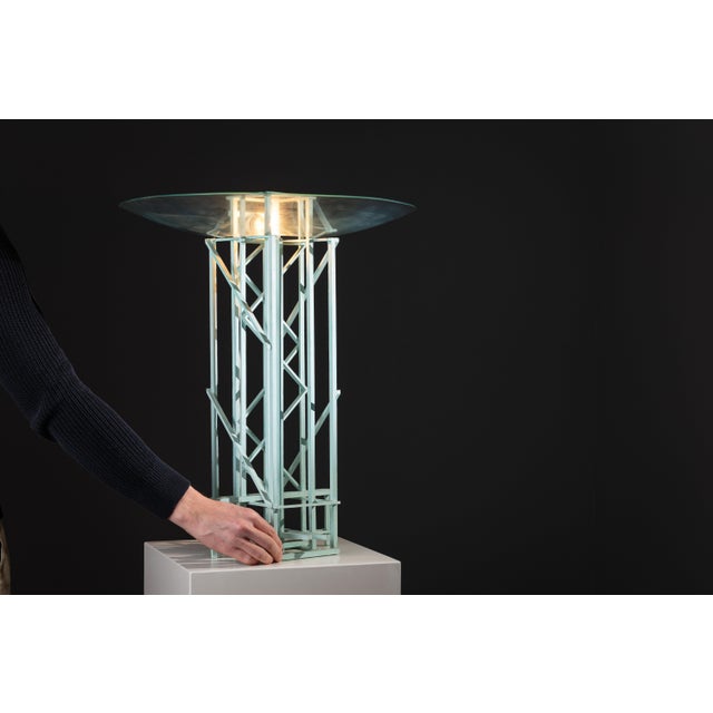 Vintage Constructivist Lamp, 1970s For Sale - Image 9 of 18