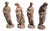 Monumental Sculptures in Terracotta from Impruneta, Set of 4 For Sale