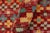 Textile Modern Balochi Red/Blue Wool Rug - 3'3''x5'0'' For Sale - Image 7 of 11