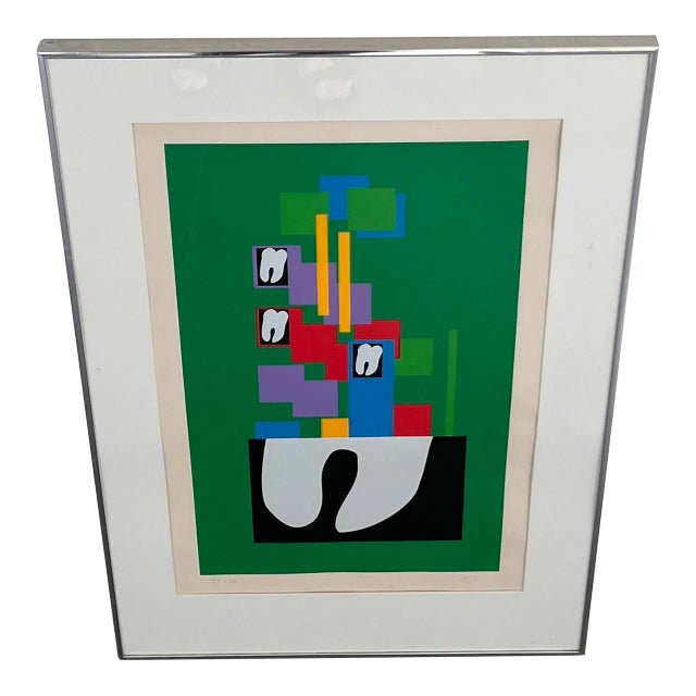 Untitled Abstract Screen Print (Edition 9/150) For Sale