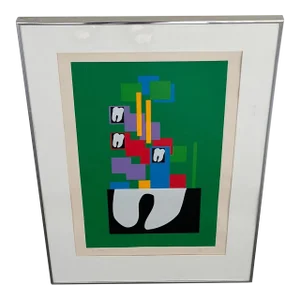 Untitled Abstract Screen Print (Edition 9/150)