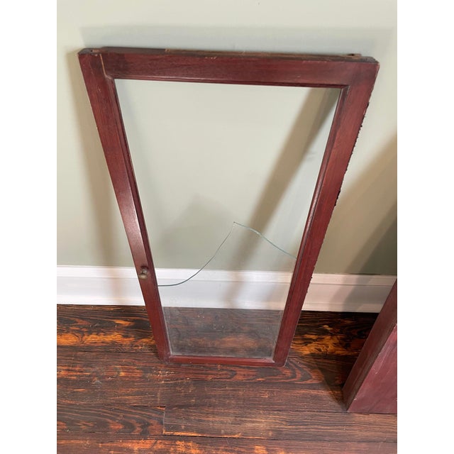 Antique Walnut Globe Wernicke Four Stacking Barrister Bookcase For Sale - Image 13 of 13