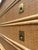 Rattan Bamboo Chest of Drawers with Brass Handles from Dal Vera, Italy For Sale - Image 9 of 11