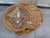 1970s MCM Pencil Reed & Bamboo Three-Tier Swivel Coffee Table For Sale - Image 5 of 12