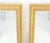 Pair of 35x43 Rectangle gold Gilt Frames Wall Mirrors Mint For Sale - Image 9 of 15
