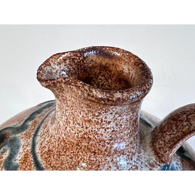 1960s Modernist Studio Ceramic Art Jug Vase from Helma Klett, Germany, 1960s For Sale - Image 5 of 8