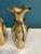 Mid-Century Modern Vintage Brass Rope and Tassel Vases- Set of 2 For Sale - Image 3 of 8