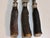 Sheffield Vintage Stag Antler Carving Set - English Sheffield W/ Sterling Silver Ferrules - 3 PCS For Sale - Image 4 of 11