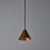 Brown Hans-Agne Jakobsson 'Mini-Tratten' Pendant in Brown For Sale - Image 8 of 12