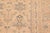Textile Shabby Chic Tan/Red Wool Rug - 6'2'' X 9'3'' For Sale - Image 7 of 10