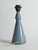 1980s Dusty Blue Ceramic Table Lamp from Rörstrand, 1986 For Sale - Image 5 of 12