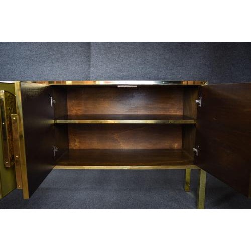 Gold Four-Door Kitchen Sideboard by Justfurnituress For Sale - Image 4 of 12