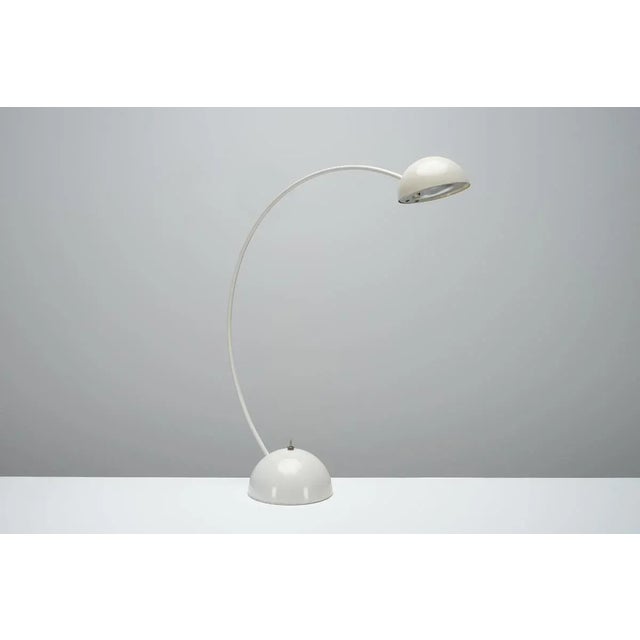 1980s Postmodern Metal Table Lamp, 1980s For Sale - Image 5 of 6