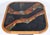 V. Ramburrem African Slate, Brass & Wood Occasional Table, 1980's For Sale - Image 13 of 18