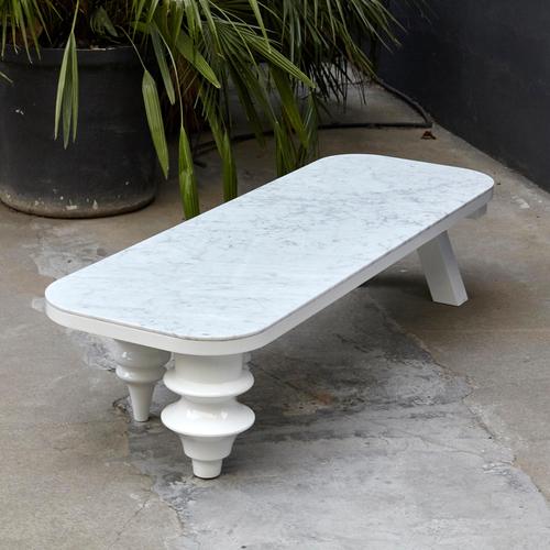 Black and White Marble Multileg Low Table by Jaime Hayon for BD Barcelona, 2016 For Sale - Image 6 of 18