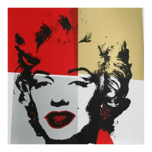 Marilyn II (4), Andy Warhol Serigraph, Stamped Verso by Sunday B. Morning