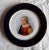 1970s Vintage Plate in White Porcelain by Meissen with Colored Portrait of the St. Mary, 1970s For Sale - Image 5 of 5