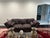 Vintage Custom-Made Tapestry Couch For Sale - Image 14 of 15