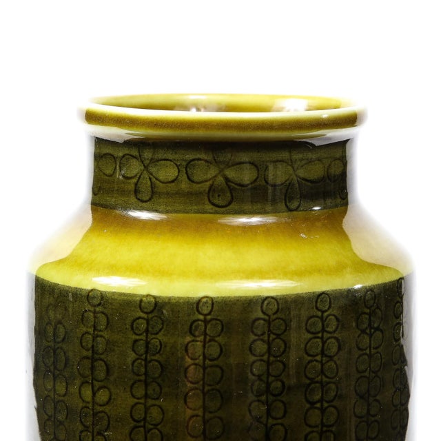 Mid-Century Modern Ceramic Vase by Gunnar Nyland for Rorstrand Company For Sale - Image 9 of 11