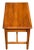 Wood Mid 20th Century Italian Oak Sewing Table or Stool With Single Drawer For Sale - Image 7 of 11