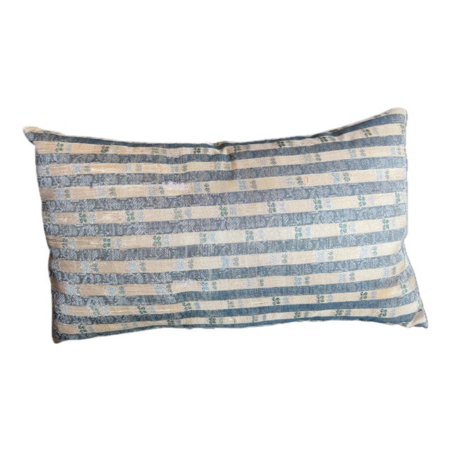 17th Century Persian Isfahan Metallic Pillow For Sale