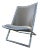 Mid 20th Century Tubular Chrome & Leather Scissor Chair Attributed to Ward Bennett For Sale