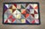 American Hooked Geometric Diamond Grid Rug no. j5264 For Sale In New York - Image 6 of 6