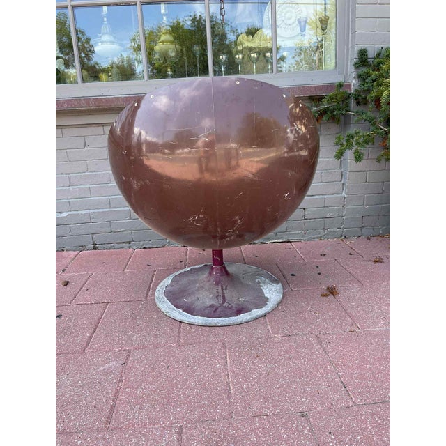 Metal Ball Chair Eero Aarnio Asko Style Original, 1970s For Sale - Image 7 of 8