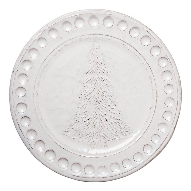 Christmas Tree Dinner Plate, Set of 4 For Sale