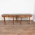 Victorian English Mahogany Leather Top Large Conference or Dining Table With Leaves, Circa 1900 For Sale - Image 3 of 16