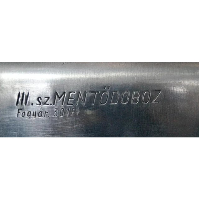 Metal Vintage Aluminium First Aid Box, 1940s For Sale - Image 7 of 11