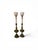 A striking and increasingly sought-after pair of vintage Rembrandt Lamp Company torchiere-style buffet lamps, showcasing...