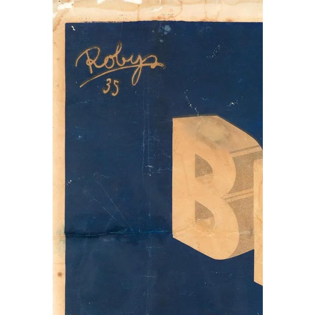 Black Bitter Secrestat Poster by Robys, 1935 For Sale - Image 8 of 10