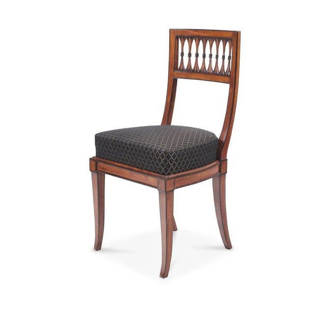 Biedermeier Style Chairs, Germany, 1960s, Set of 6 For Sale - Image 3 of 5