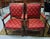 Wood Empire Mahogany Armchairs with Napoleonic Emblems, 19th Century, Set of 2 For Sale - Image 7 of 8